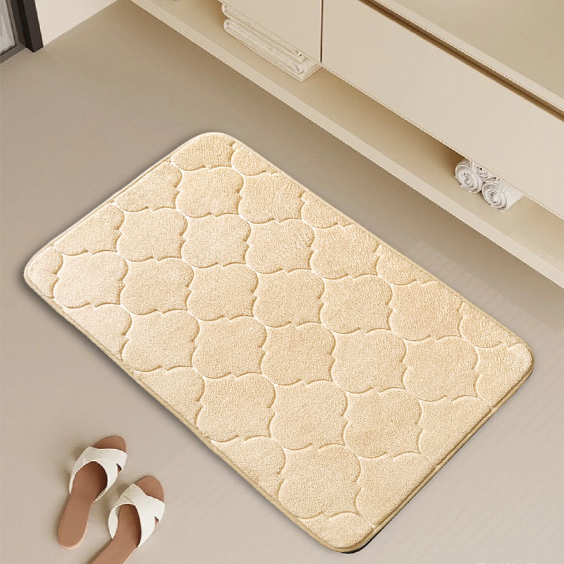 40*60CM พรมปูพื้น นุ่มหนาขึ้น แห้งเร็วปลอดภัย ใช้ได้กับห้องน้ำ โถงทางเข้าห้องครัว - รูปที่ 7