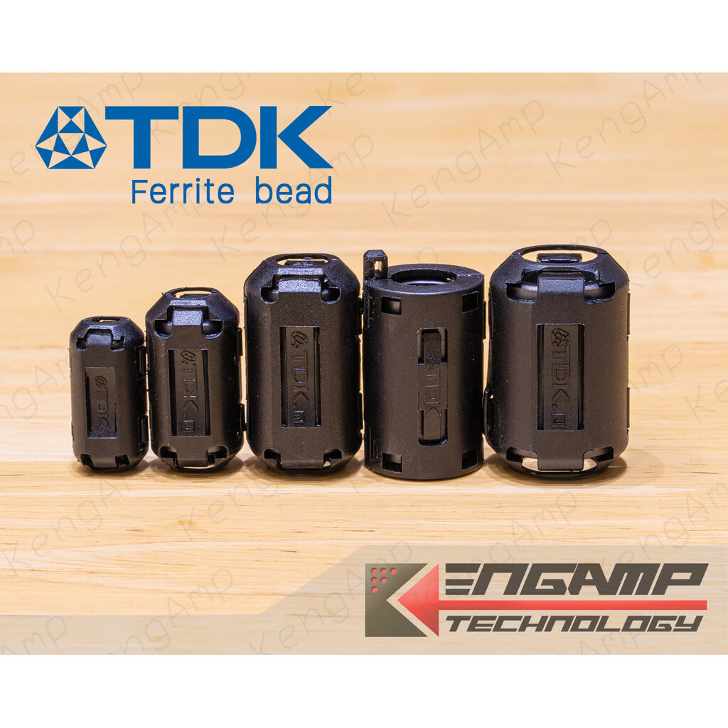 (มีตัวเลือก) [FCL] Clamp Filters (Ferrite Core with Case) ZCAT Series (Made in CHINA)