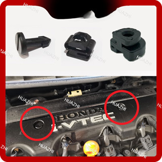Honda คลิปฝาครอบเครื่องยนต์พลาสติกล็อคสกรูน็อตคลิปผู้ถือพินส…