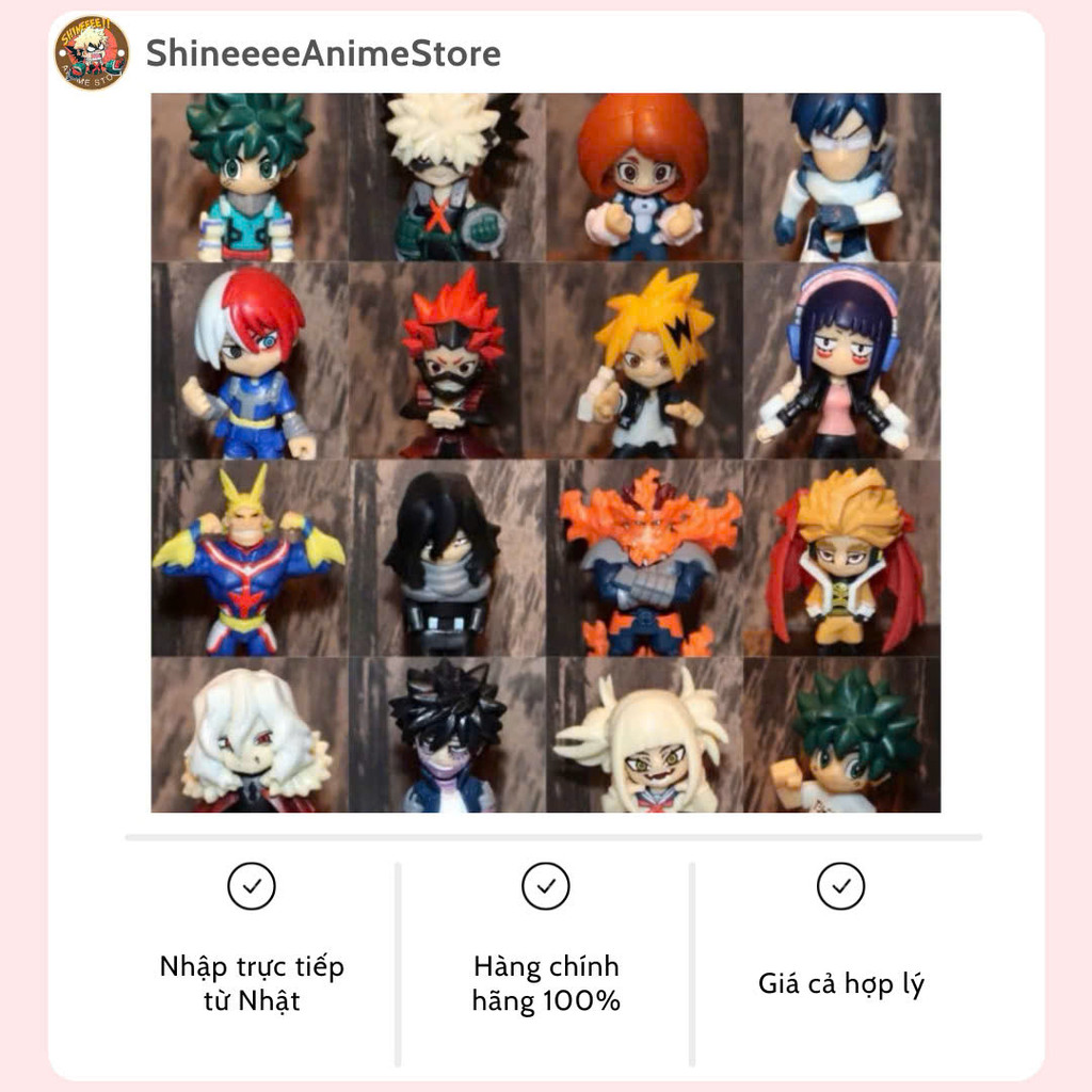 [GENUINE JAPANESE] MHA my Hero Academia Character mini Model/ฟิกเกอร์