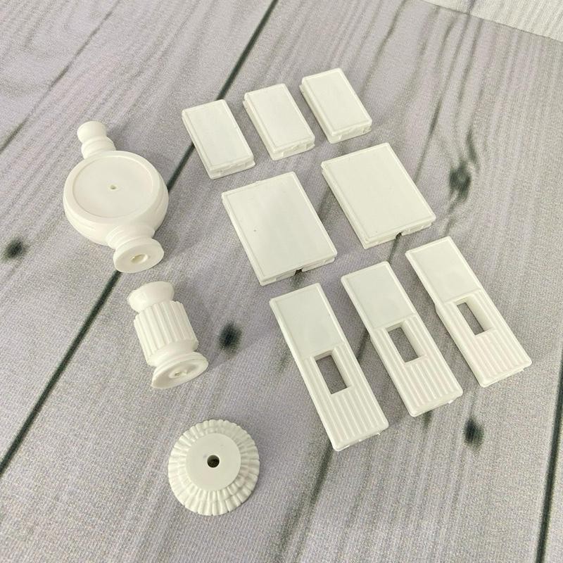 PVC PION & STOPPER สําหรับอุปกรณ์เสริม ROUND CAGE สําหรับ MURAI BATU / KER / ANIS ETC