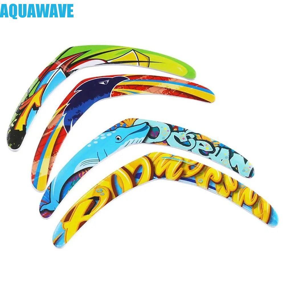Aquawave V Shaped Boomerang, Fast Catch Returning Profesional Flying Boomerang ของเล่น, เด็กเล่น EVA