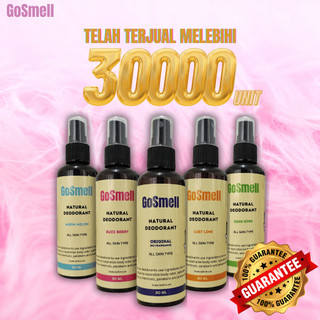[90ml] Gosmell Natural Deodorant Spray for Armpit, Neck & Foot | Deodorant of Armpit, Neck & Feet Organic