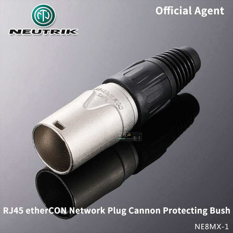 Neutrik NE8MX-1 etherCON Cable Connector Carrier Shell RJ45 CAT5 เครือข่ายชายปลั๊กป้องกันแจ็คเก็ต,สา