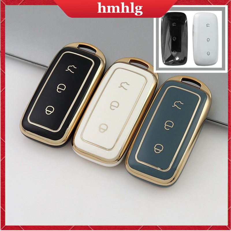 ใหม่ Geely EX5 ฝาครอบกุญแจรถ TPU กรณี Kunci Kereta อุปกรณ์เสริม Prime Premium