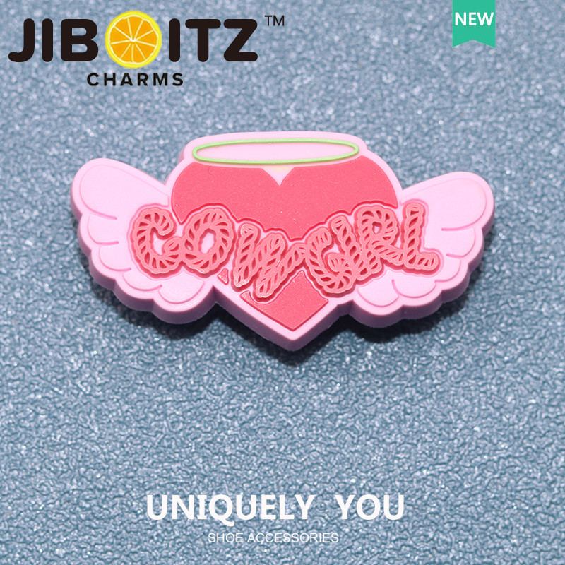 JIBBITZ cross charms ตัวติดรองเท้า โลโก้ทีม สไตล์สปอร์ต ตัวติดรองเท้า cross