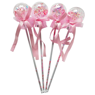 คทานางฟ้ามีไฟเรืองแสง Fairy Wand ของเล่นเด็กผู้หญิงกระพริบได้ ใช้แสดงบทบาทสมมุติ