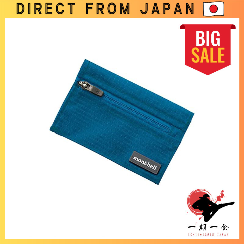 [Montbell] Mont-Bell Trail Wallet 1133248 (CNBL (Cyan Blue))