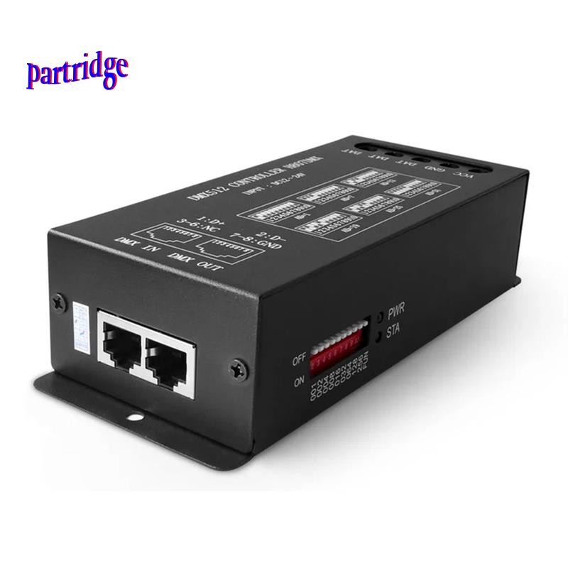 DMX512 H807 RGB Led Controller WS2811 WS2812B WS2813 WS2815 พิกเซล Led Strip Controller Stage Light 