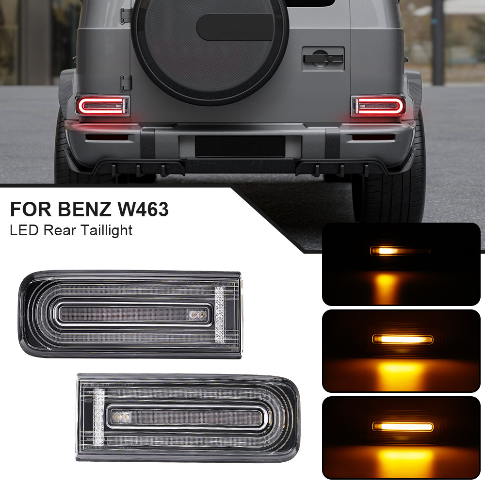 ไฟท้าย LED สําหรับ Mercedes G-Class W463A W465 G500 G550 G63 AMG 2018 2019 2020 2021 2022 2023 2024 