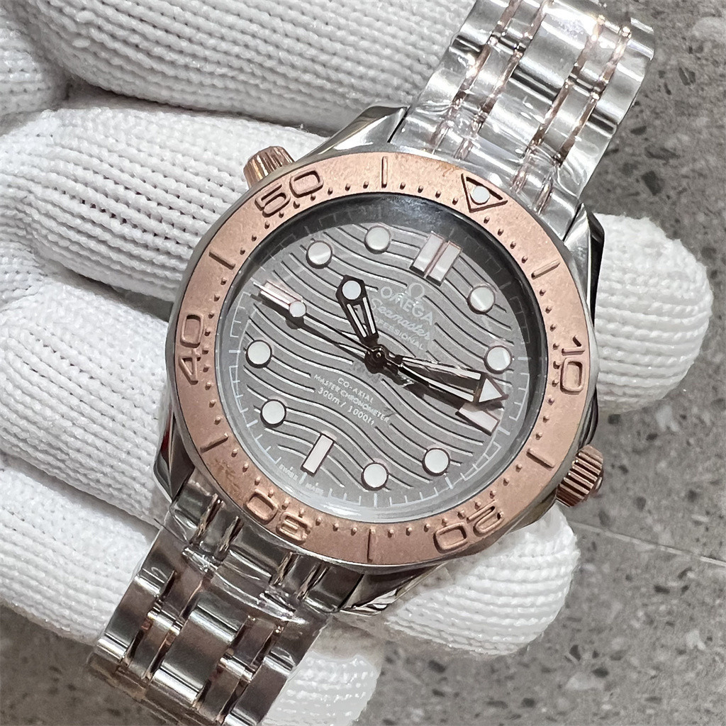 Yach Series Automatic Mechanical Transparent Case นาฬิกาผู้ชาย