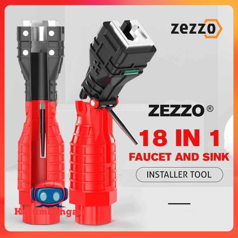 ZEZZO ประแจติดตั้งอ่างล้างจานก๊อกน้ํา 18in1 - ZZ338