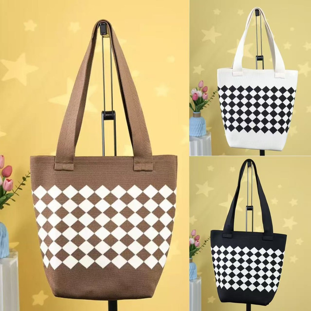 i happy-shop: ใหม่กระเป๋าถือเดินทางลำลองจดหมายความจุขนาดใหญ่ของผู้หญิงลำลองถักกระเป๋าสะพายอเนกประสงค์ZB9411