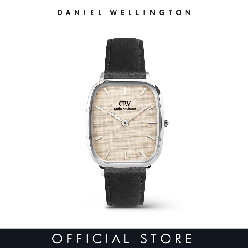 Daniel Wellington Marlon Sheffield Linen Silver นาฬิกา สีเงิน