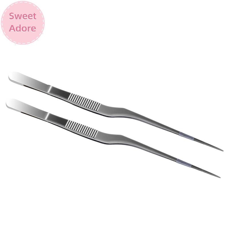 Sweetadore 1PC Ear Wax Pickers ทําความสะอาดสแตนเลส Earpick Tweezer คลิปหู Wax Remover TH - รูปที่ 4