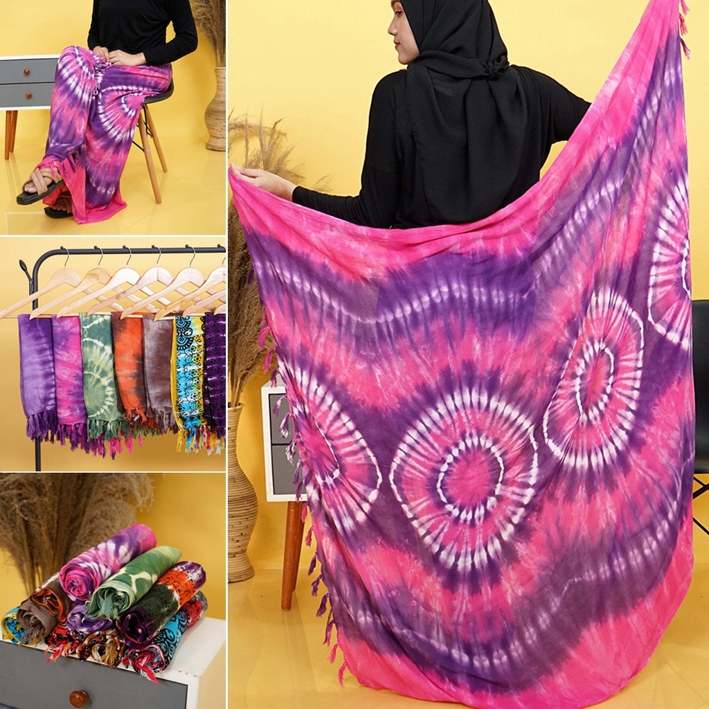 BALI BEACH SArong BALI BEACH ผ้า BALI CLOTH MOTIF BALI RAYON MATERIAL COOL BALI SOUVEN 150 ซม.X 120 