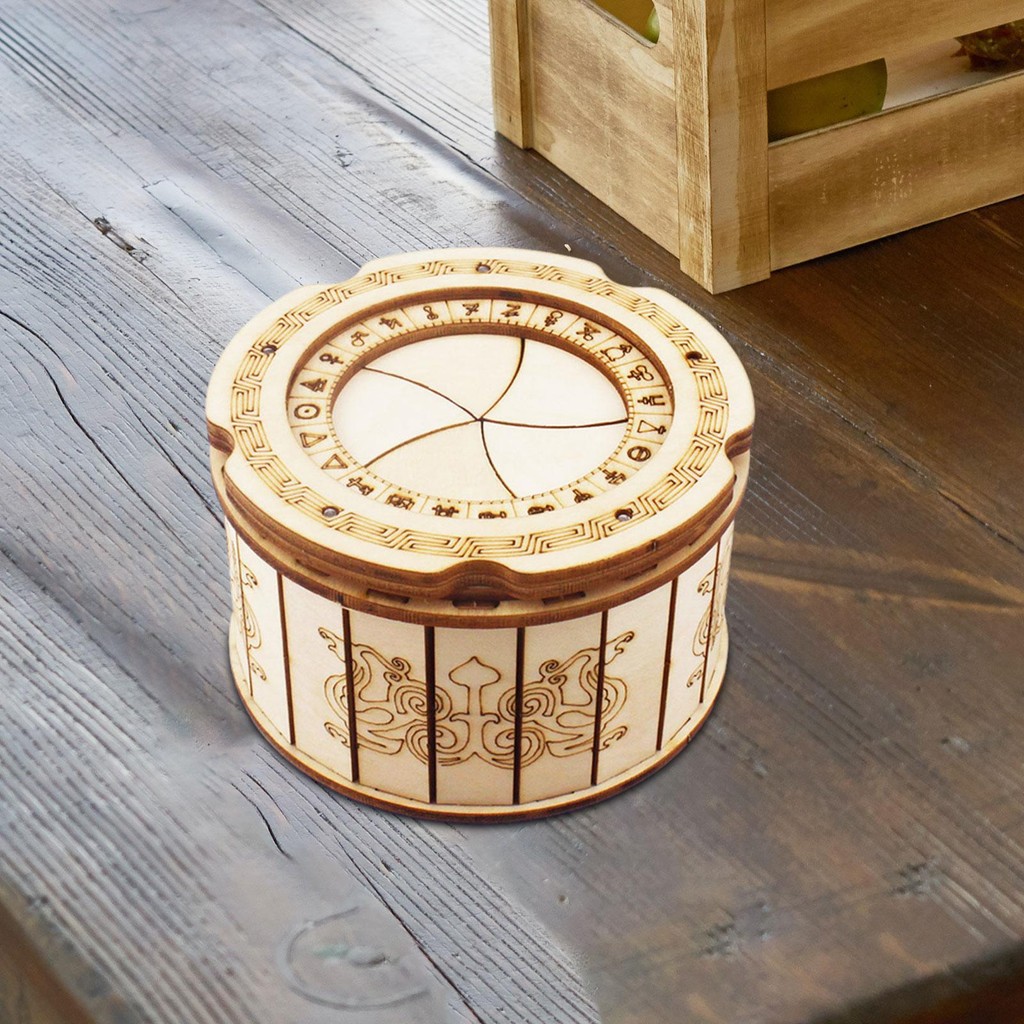 [gedonna] Wooden Puzzle Box Secrets Puzzle Box กล่องไม้ ผู้ใหญ่และวัยรุ่น Ecret