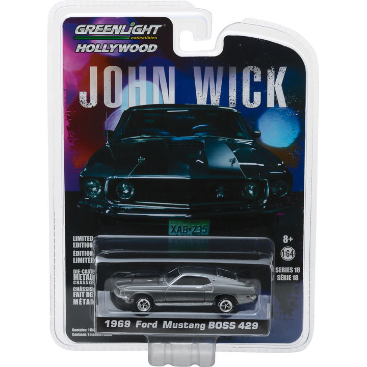GreenLight GreenLight 1: 64 1969 JOHN WICK Ford Mustang BOSS 429