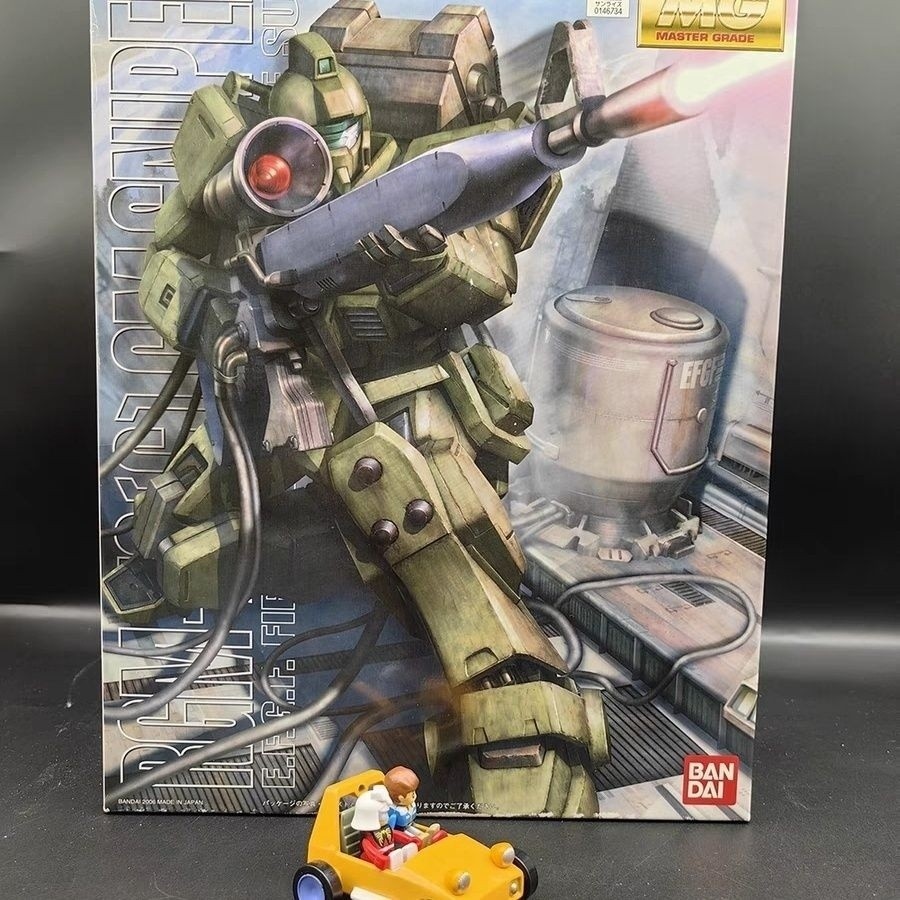 พร้อมสต็อก [SF] Bandai MG RGM-79 (G) 08MS Squad Marine Type Sniper Jim Gundam Assembly Model