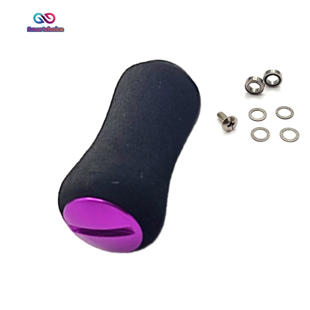 ⚡สมาร์ทช้อยส์⚡ Eva Fishing Reel Handle Knob สําหรับ daiwa ดัดแปลงด้วยปะเก็นแบริ่งReady Stock
