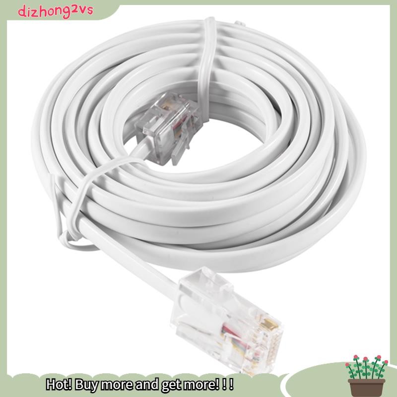 [dizhong2vs]RJ11 6P4C ถึง RJ45 8P4C สายต่อขยายอินเทอร์เน็ตโทรศัพท์แบบโมดูลาร์ 3 เมตร