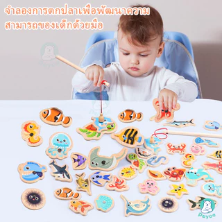 PAYOE ของเล่นปริศนา ของเล่นไม้แม่เหล็ก ของเล่นเด็ก ของเล่นตกปลาสำหรับเด็ก