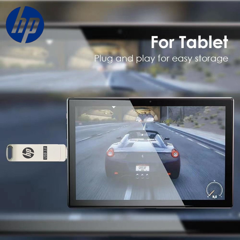 Hp 1TB 2TB USB Stick Key 2 IN 1 OTG แฟลชไดรฟ์ USB ไดรฟ์ปากกาเก็บแฟลชดิสก์ Type-C รองรับ iPhone15/16 iPad