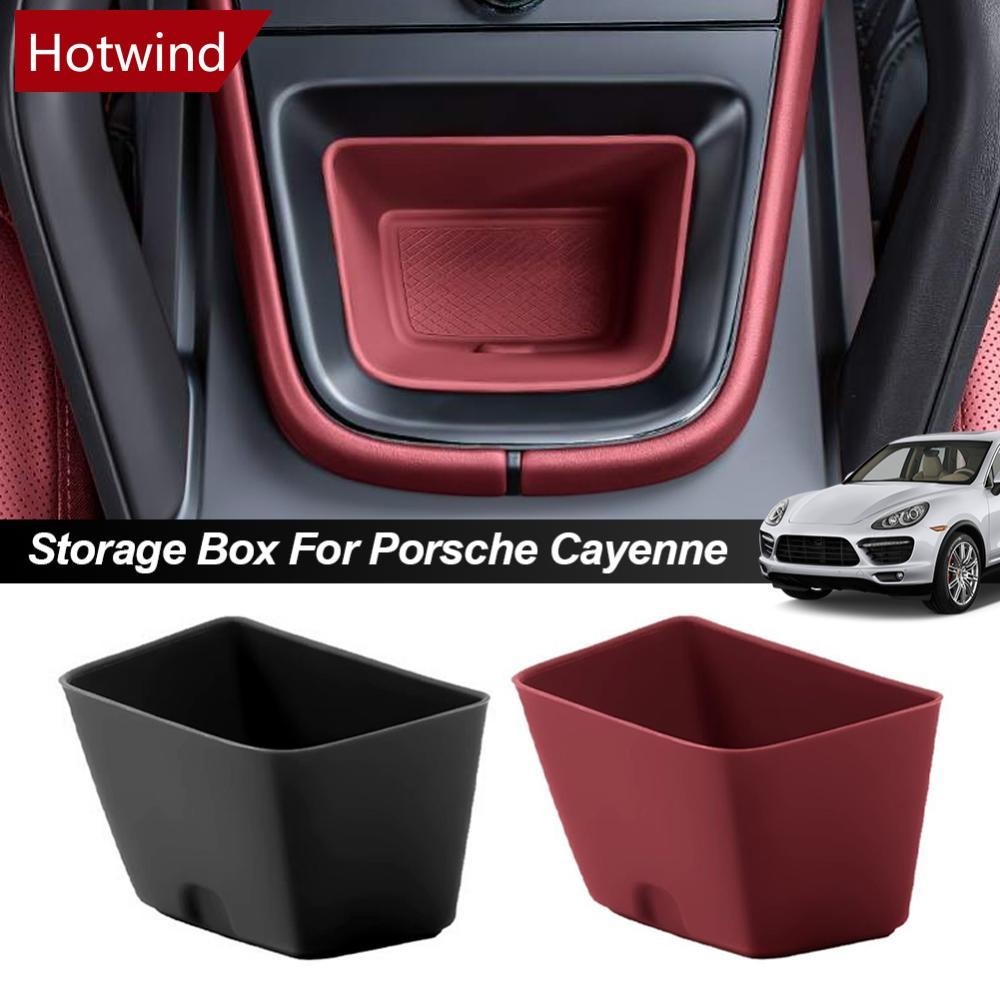 Hotwind ซิลิโคนคอนโซลกลางรถจัดเก็บกล่องอุปกรณ์เสริมการปรับเปลี่ยนสําหรับ Porsche Cayenne 2024 2025 K6P3