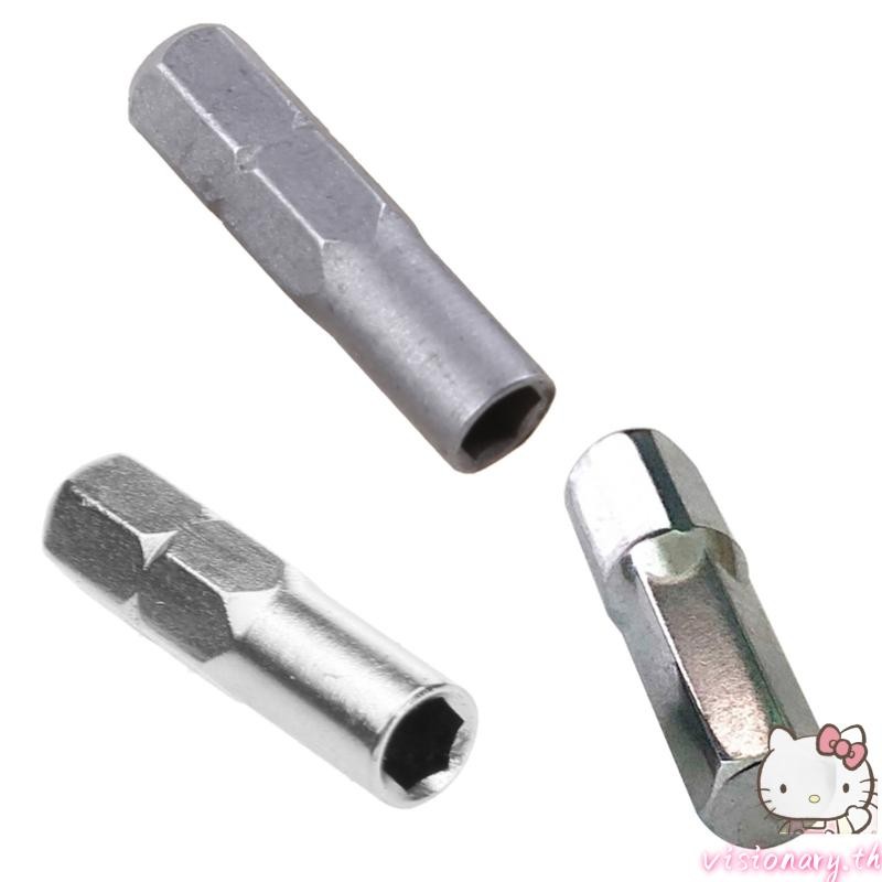 เครื่องมือวิสัยทัศน์เหล็กบิตตั้งไขควงสําหรับแข็งพิเศษ6 35มิลลิเมตร1 4แทรกอะแดปเตอร์บิตเพื่อ