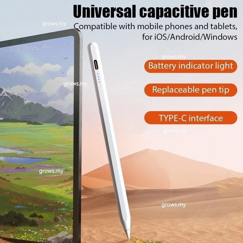 Stylus สําหรับ Xiaomi Pad 7 Pro 11.2"Poco Pad 5G 12.1 "6S Pro 12.4 นิ้ว 6 Max 14 "2024 Pad 7 6 6Pro 5 5Pro Redmi Pad SE 11 10.61 Android Windows โทรศัพท์แท็บเล็ต Capacitive ปากกา thumbnail 10