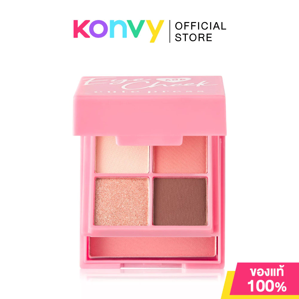 Cute Press Eye & Cheek Palette พาเลทอายแชโดว์และบลัชออน thumbnail 6