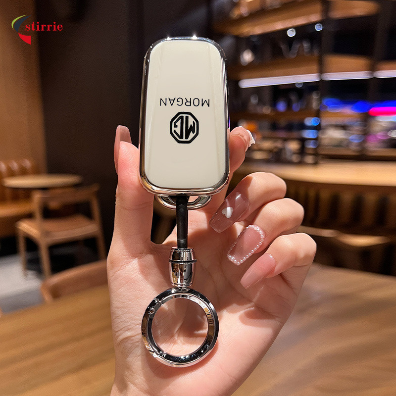 ฝาครอบกุญแจรถเหมาะสําหรับ MG MG3/ZS EV/MG4/MG5/MG6/MG MG7 HS กรณี Keyless Remote Key TPU ป้องกันปลอก