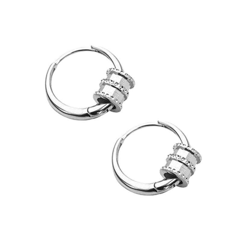 ส925 เงินสเตอร์ลิงต่างหูสไตล์ใหม่ร้อนขายผู้ชาย ซอก ออกแบบ สูง-จบ หญิงเดี่ยวต่างหู - รูปที่ 2