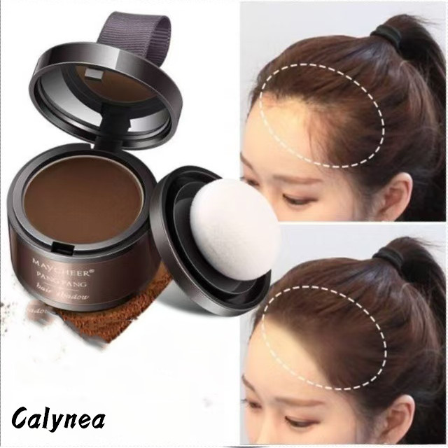 CALYNEA แป้งเงาผม แป้งฝุ่นปิดหัวเถิก ผงแฮร์ไลน์ หัวเหม่ง หัวล้าน ปิดผมหงอก ตกแต่งไรผมให้ดูหนาขึ้น