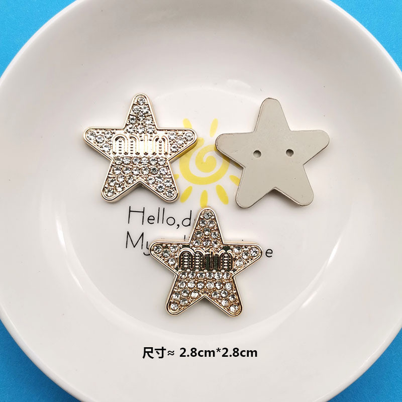 10ชิ้นใหม่สไตล์น้ํามันหยดชาแนลสไตล์จดหมายรักเข้าสู่ระบบดาวเรซิ่นอุปกรณ์ทําเองคาดศีรษะคว้าคลิปกรณีโทรศัพท์รองเท้าหัวเข็มขัดสติก - รูปที่ 3