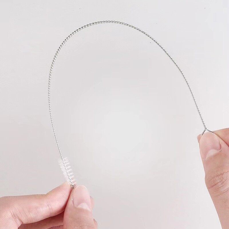 YY033 แปรงล้างหลอด 17.5cm แปรงล้างหลอดทุกประเภท แปรงล้างหลอดดูด แปรงล้างหลอดด้ามสแตนเลส304 ของไทยพร้อมส่ง ราคา ถูกที่สุด ดีลบีเคเค แกลเลอรีภาพที่ 6