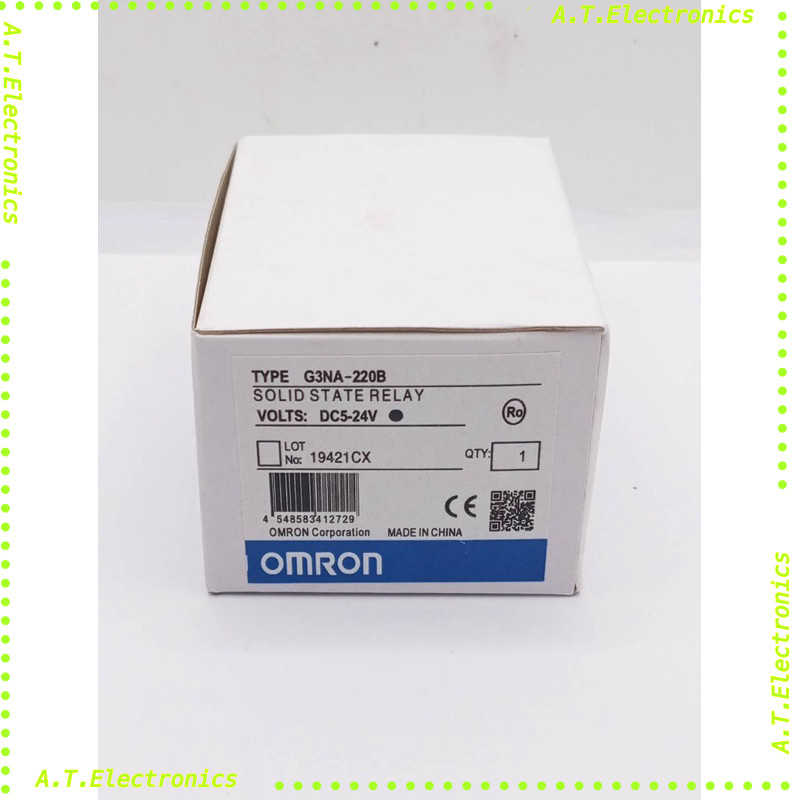 พร้อมส่ง! G3NA - 220B โซลิตสเตทรีเลย์ TYPE G3NA - 220B SOLID STATE RELAY VOLTS: DC5-24V LOT