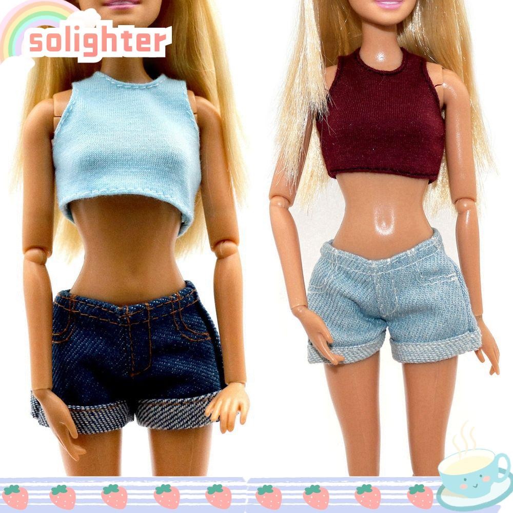 Solighter เสื้อโค้ทตุ๊กตากางเกงยีนส์ 11.5" 1/6 อุปกรณ์เสริมเสื้อผ้าหลายสไตล์