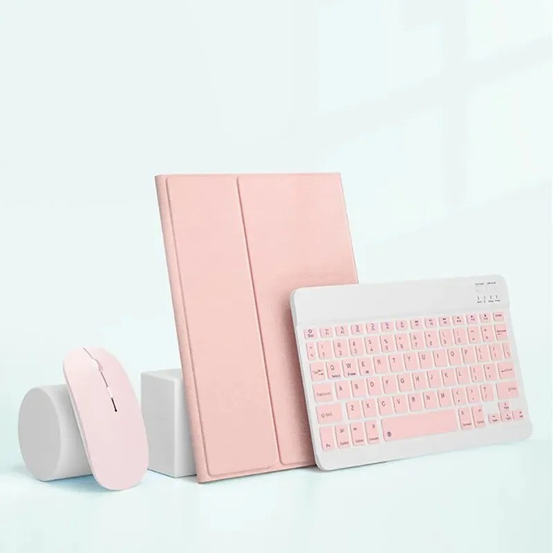 เคสพร้อมคีย์บอร์ดและเมาส์สําหรับ Xiaomi Redmi Pad SE 4G 8.7 นิ้วเคสคีย์บอร์ดขาตั้งคีย์บอร์ดแบบชาร์จไฟได้ ราคา ถูกที่สุด ดีลบีเคเค แกลเลอรีภาพที่ 5