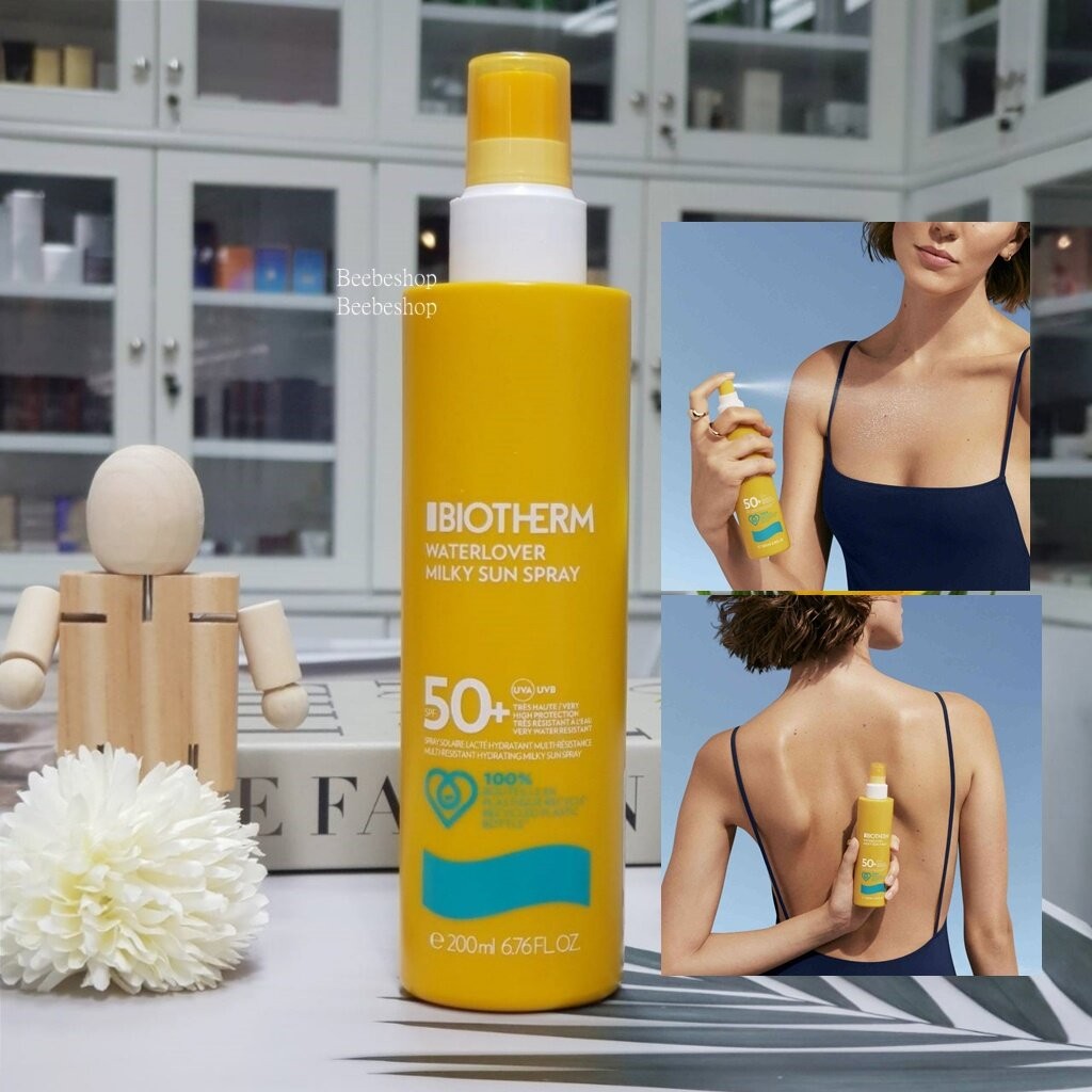 สเปรย์กันแดด สเปรย์กันแดดน้ำนม Biotherm waterlover milky sun spray spf50+ 200ml