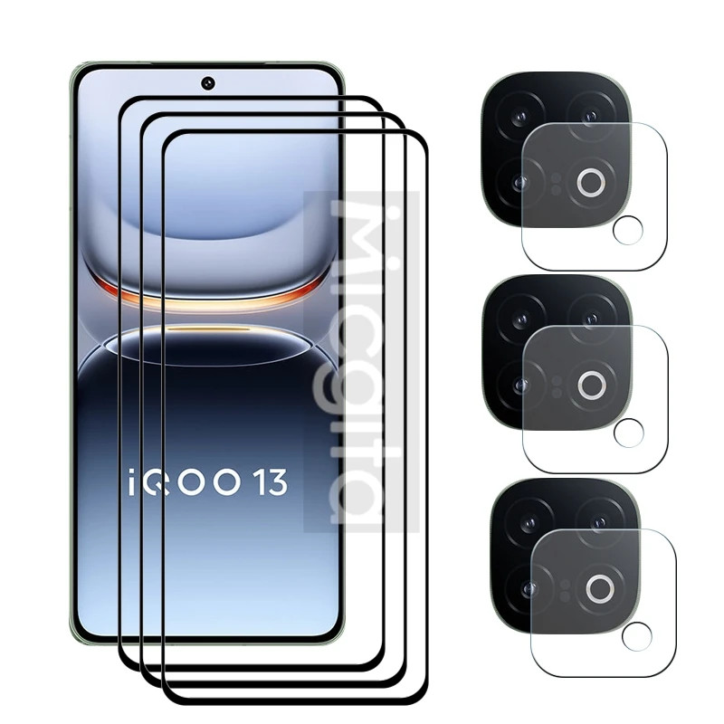 ใหม่ป้องกันเต็มรูปแบบสําหรับ VIVO IQOO 13 15 สมาร์ทโฟนแก้ว Anti-Scratch Soft Fiber กล้องฟิล์มสําหรับ