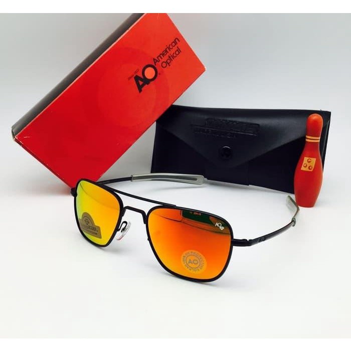 แว่นกันแดดผู้ชาย แว่นกันแดด AO 54 Premium Quality ฟรีเช็ดและทําความสะอาด