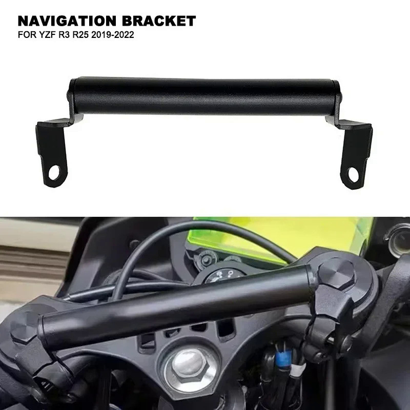 Mo For YAMAHA YZF R3 R25 YZFR3 YZFR25 R 3 2019 2020 2021 2022 GPS Smart Phone Windshield Navigation 