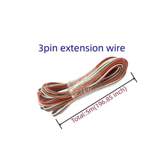 2pin 3pin 4pin 5pin 6pin สายไฟ 22AWG LED สําหรับ WS2812 WS2811 RGB RGBW RGB CCT 5050 3528 LED Strip