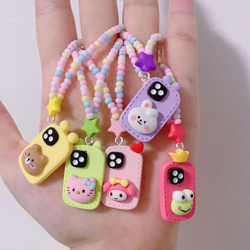 6 คะแนน bjd สร้อยคอ/labubu Halter คอโทรศัพท์มือถือขนาดเล็กสร้อยคอ/เครื่องประดับ bjd/เครื่องประดับรูป