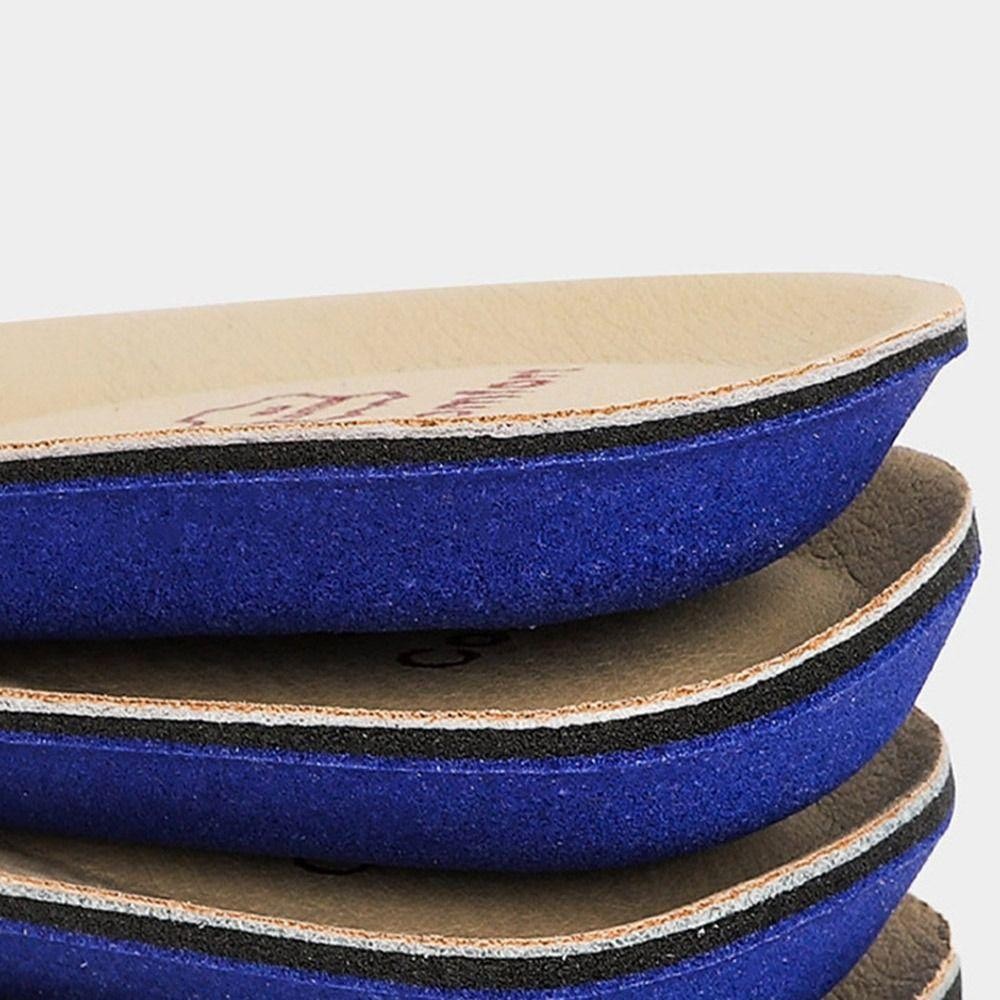 Lonmi 1 คู่รองเท้าหนัง Insoles, Arch สนับสนุน Deodorization Cowhide รองเท้า Pad, อัพเกรด Comfort Shock-absord Insole รองเท้าวิ่งใส่