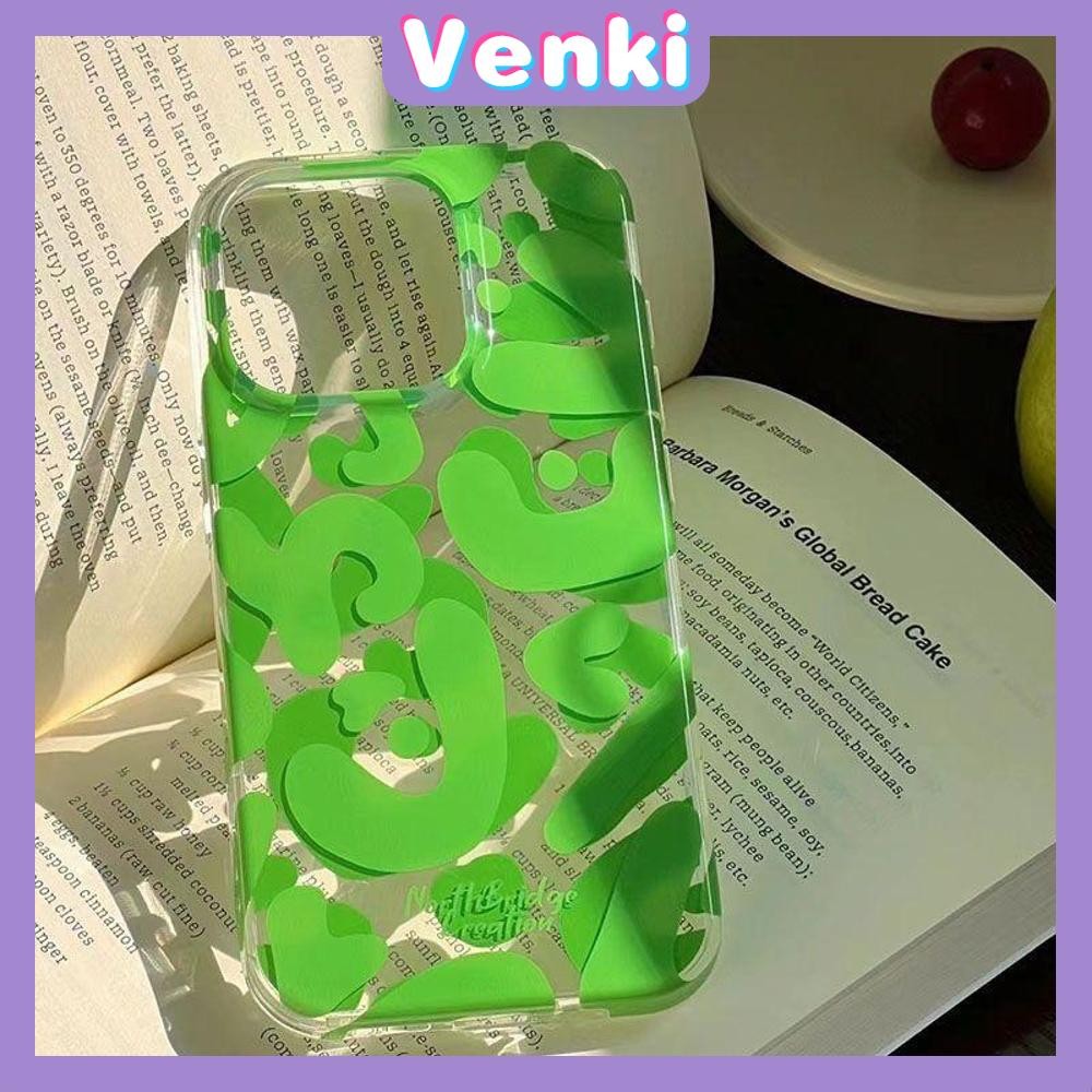 Venki - สำหรับ iPhone 16 Pro Max เคส iPhone 11 เคสใส TPU นิ่ม ลายตัวอักษรน่ารักสีสันสดใส สำหรับ iPhone 15 Pro Max iPhone 14 13 Pro max 12 Pro Max 11 XR XS 7 8Plus max XS XR