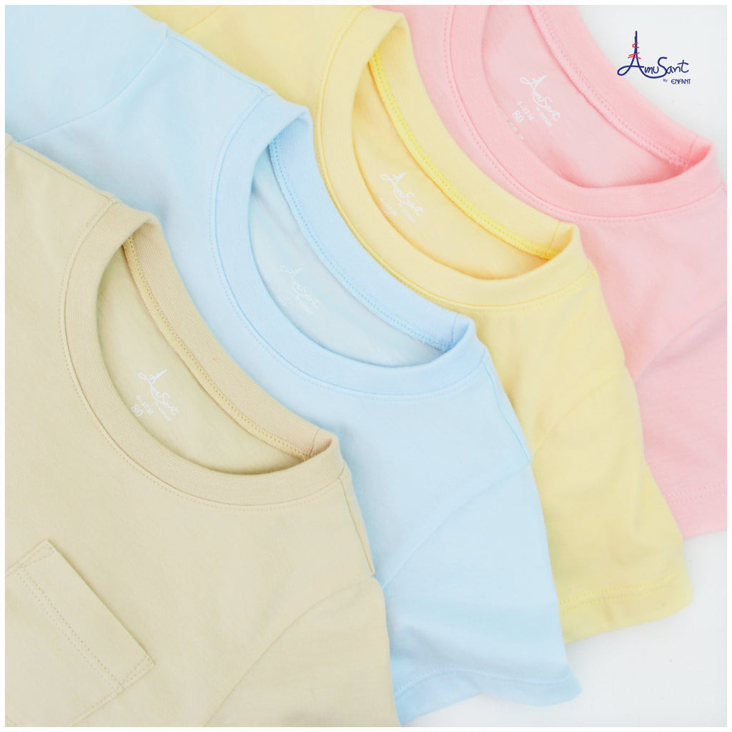 Amusant เสื้อยืดเด็กเล็กSupper Soft EH2K20