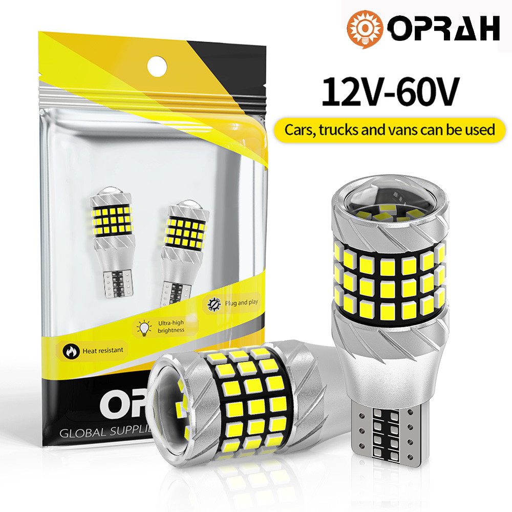 [2ชิ้น] ที15หลอดไฟ นํา 2016 57SMD รถหลอดไฟ นํา เปลี่ยนหลอดไฟที่จอดรถแสงย้อนกลับเลี้ยวสัญญาณไฟป้ายทะเบียนรถอุปกรณ์แสงสว่าง