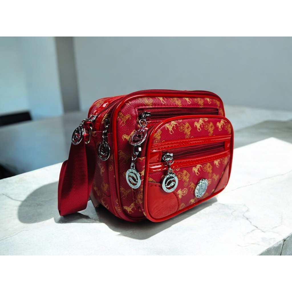 กระเป๋าคาดเอว กระเป๋าคาดอก 730# Fashion ขนาดใหญ่/BIG ลายการ์ตูนคิตตี้